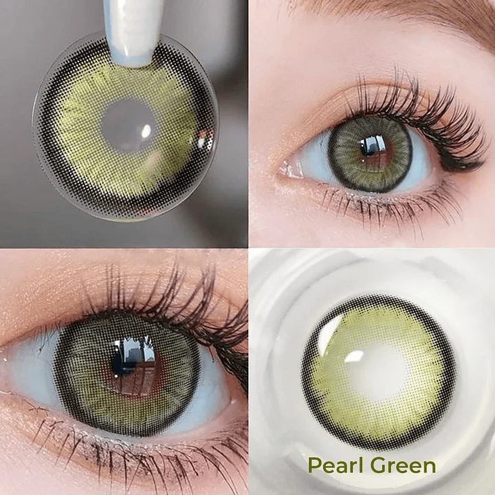 Green Colored Contacts
