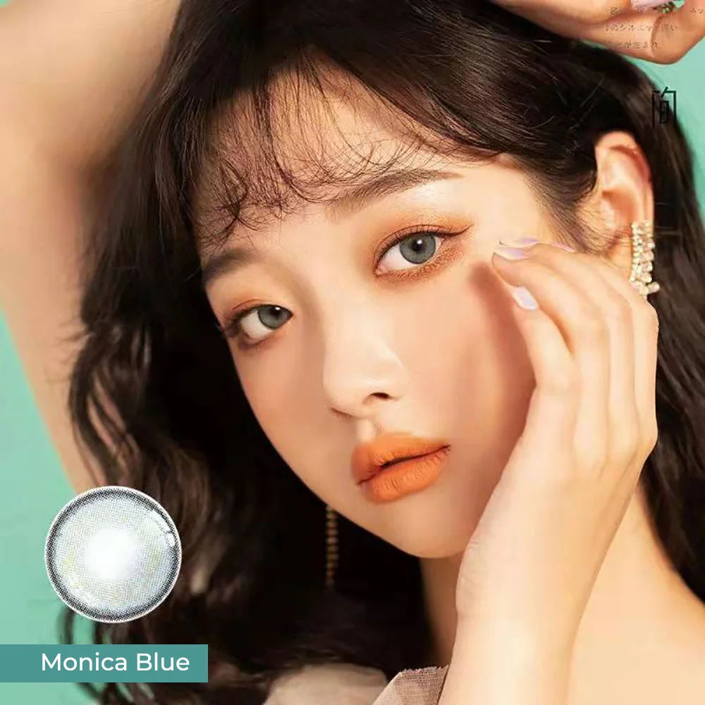 Blue Colored Contact Lenses