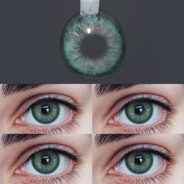 MYEYEBB Lenti a contatto colorate Aegean Sea II verde 4