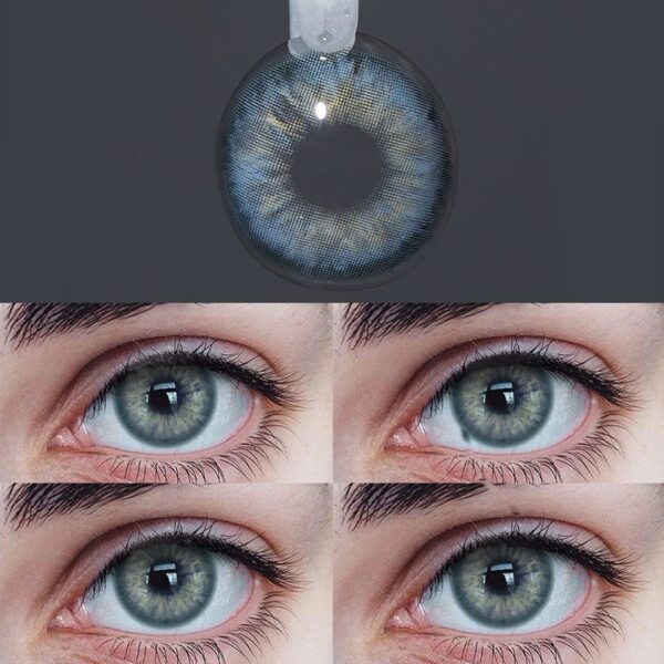 MYYEBB Lentilles de contact colorées grises Aegean Sea II 1