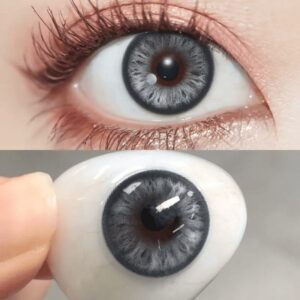 Blue contacts
