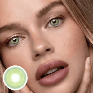 Lentes de contacto verdes