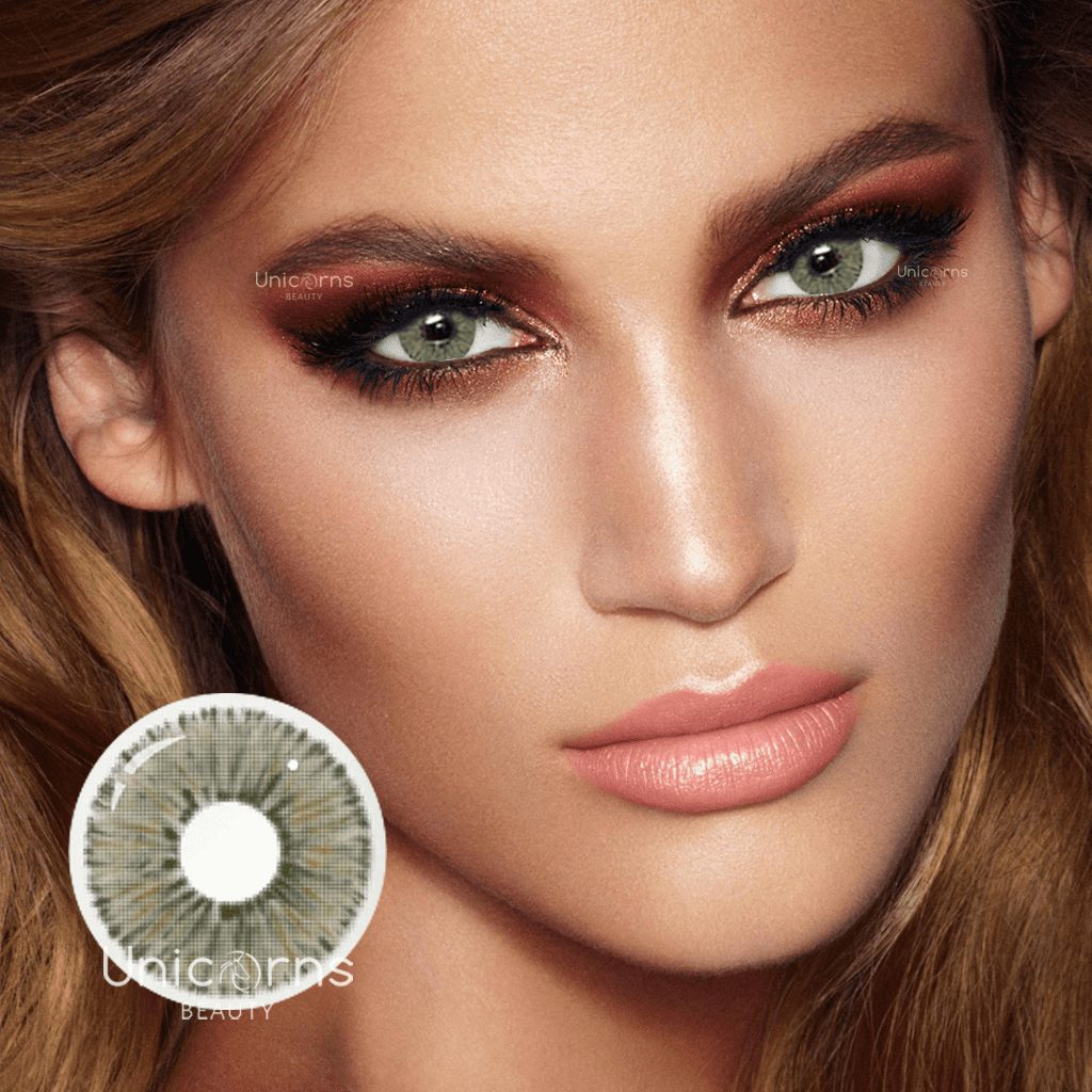 green contact lenses